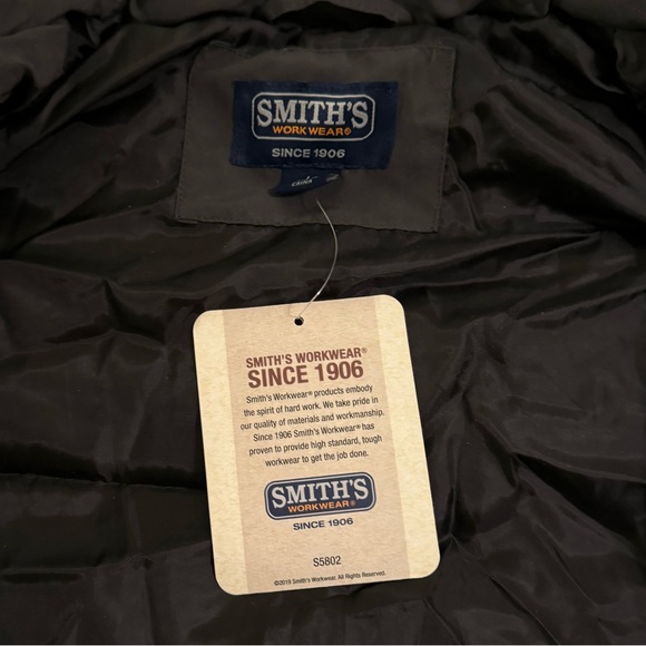 NEW Smith’s Workwear DOUBLE-INSULATED PUFFER VEST - Picture 5 of 5
